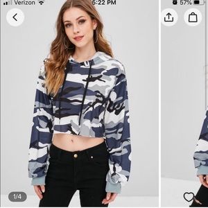 💘NWT💘 CROPPED HOODIE